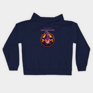 Halloween party has arrived Kids Hoodie